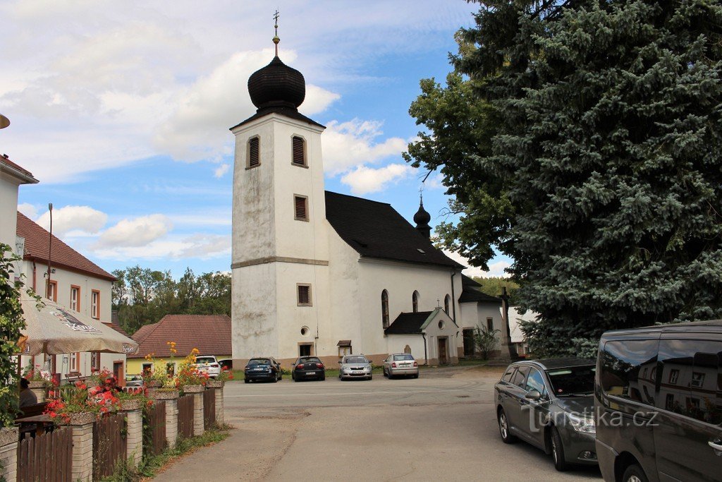 Český Rudolec, kostel Narození sv. Jana Křtitele