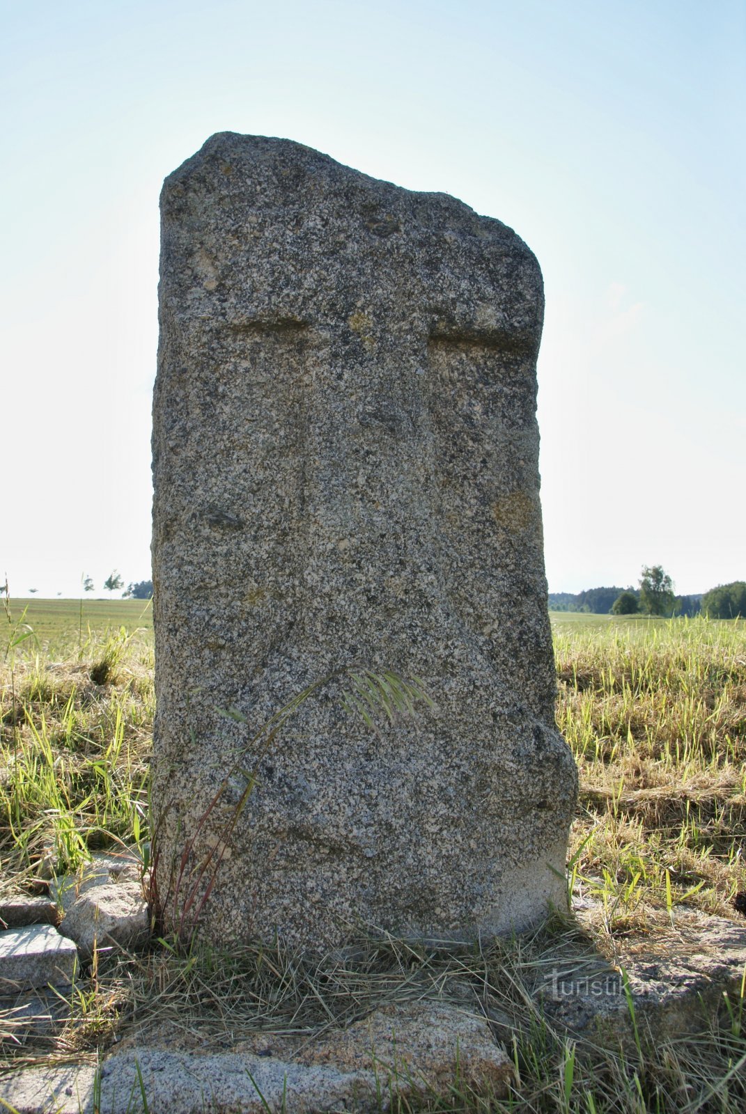 Český Rudolec – cruz de piedra