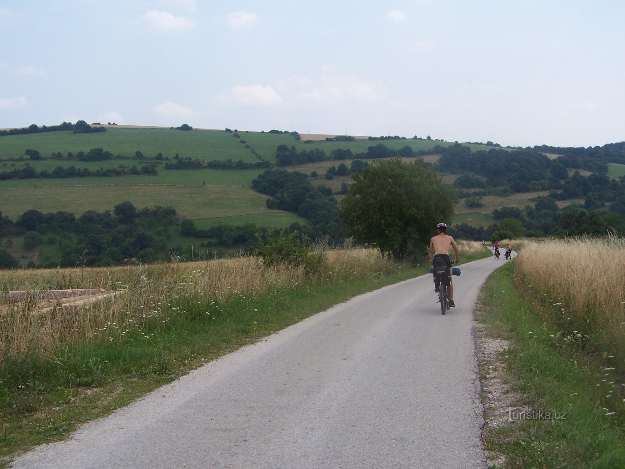 attraverso la collina Kubík - Stará Tura