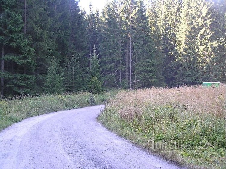 Carretera: Carretera hacia Třeštík