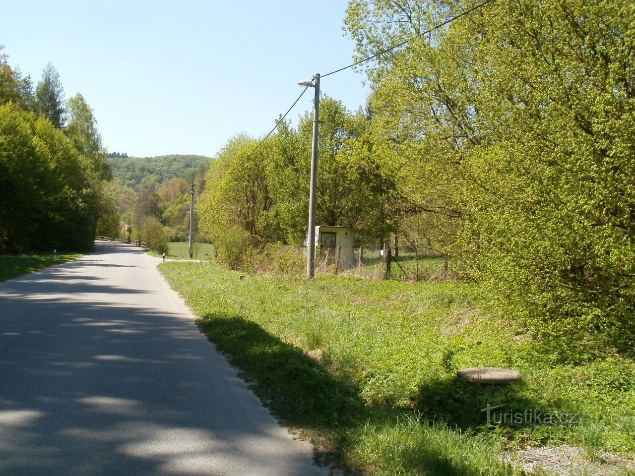 Weg nach Babice