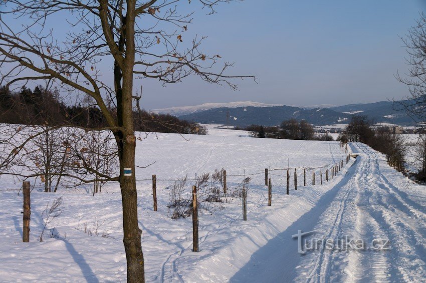 Weg naar Šumperk