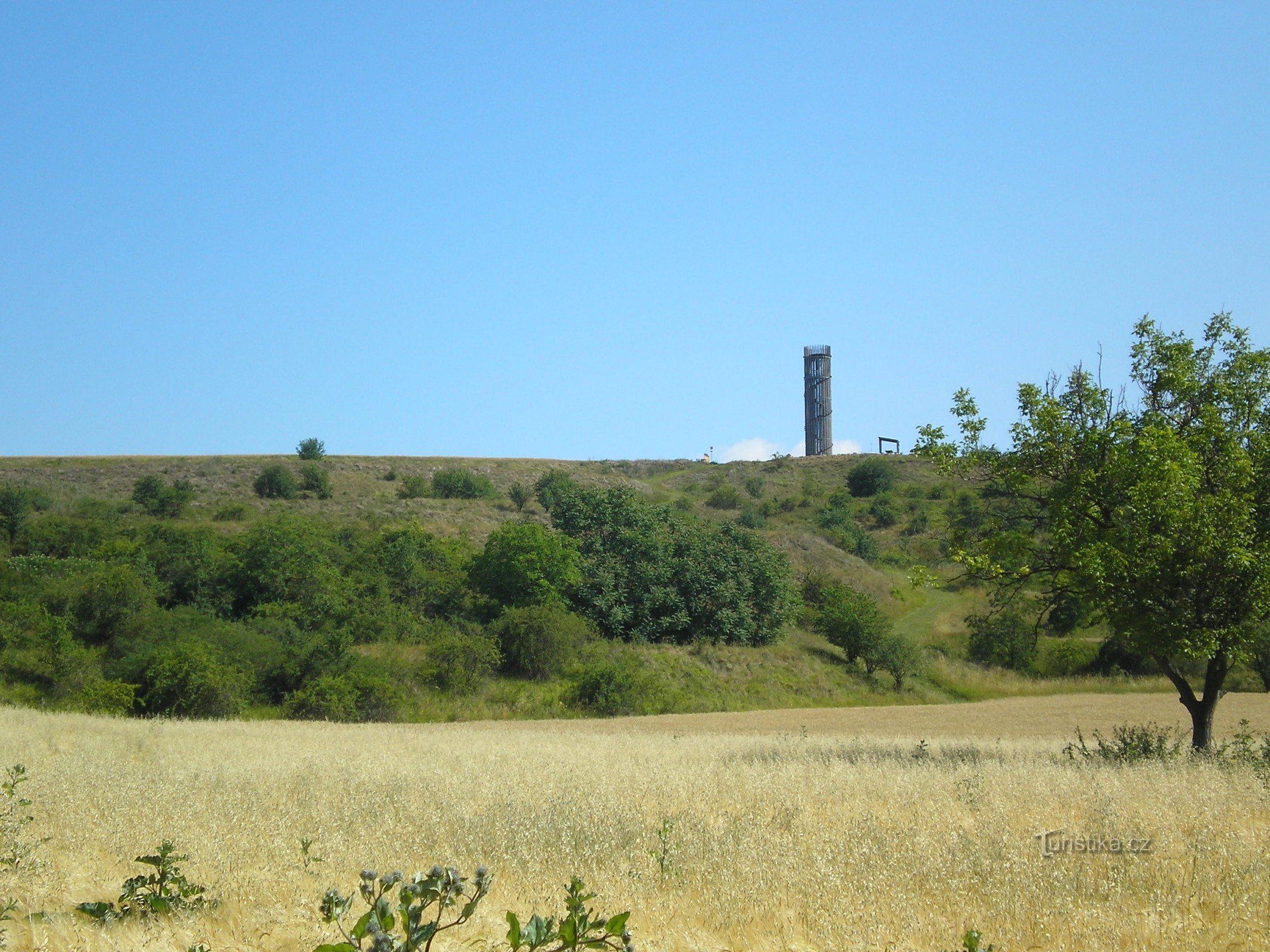 Route vers la tour de guet