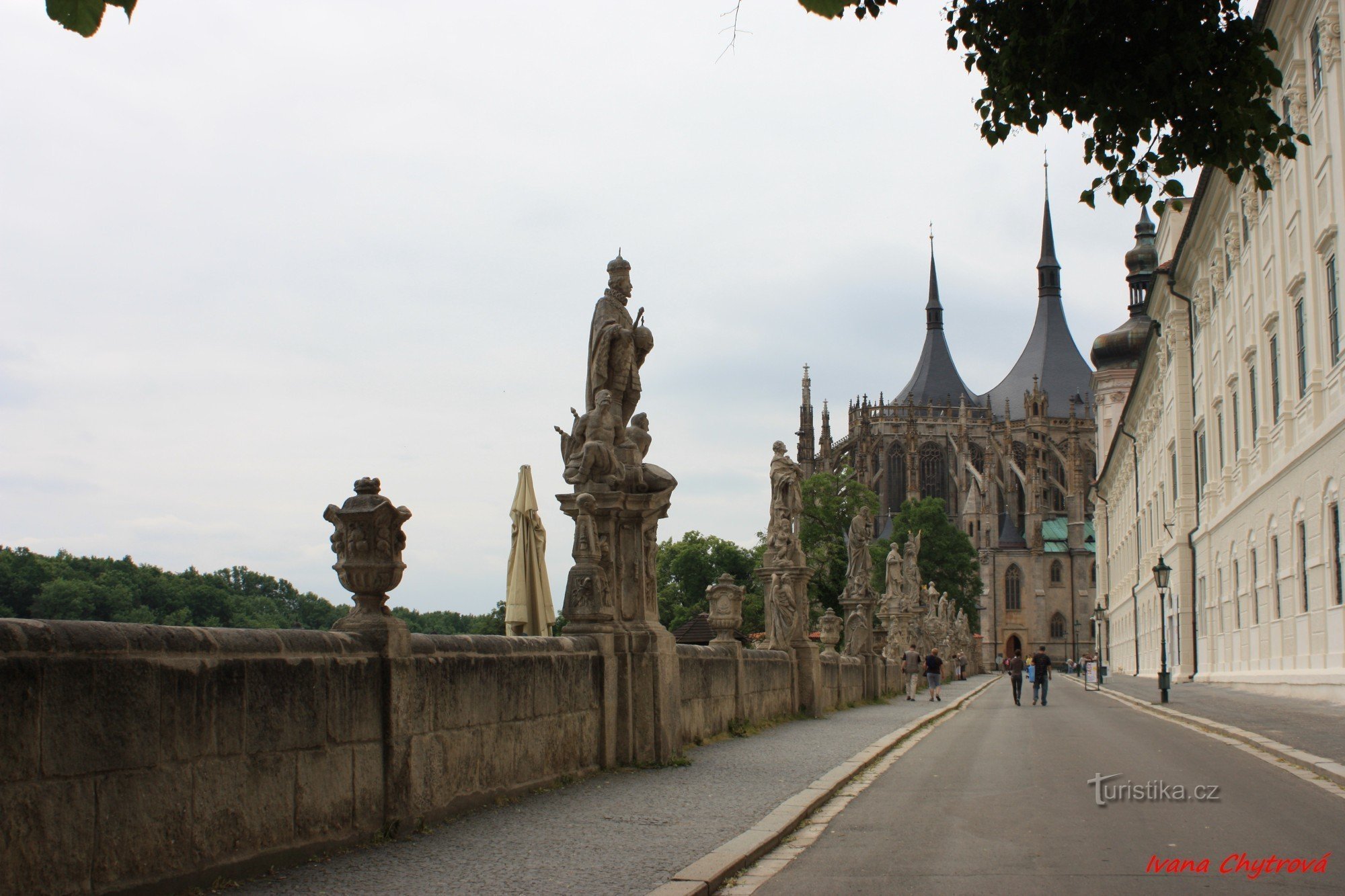 el camino al templo de St. Bárbara