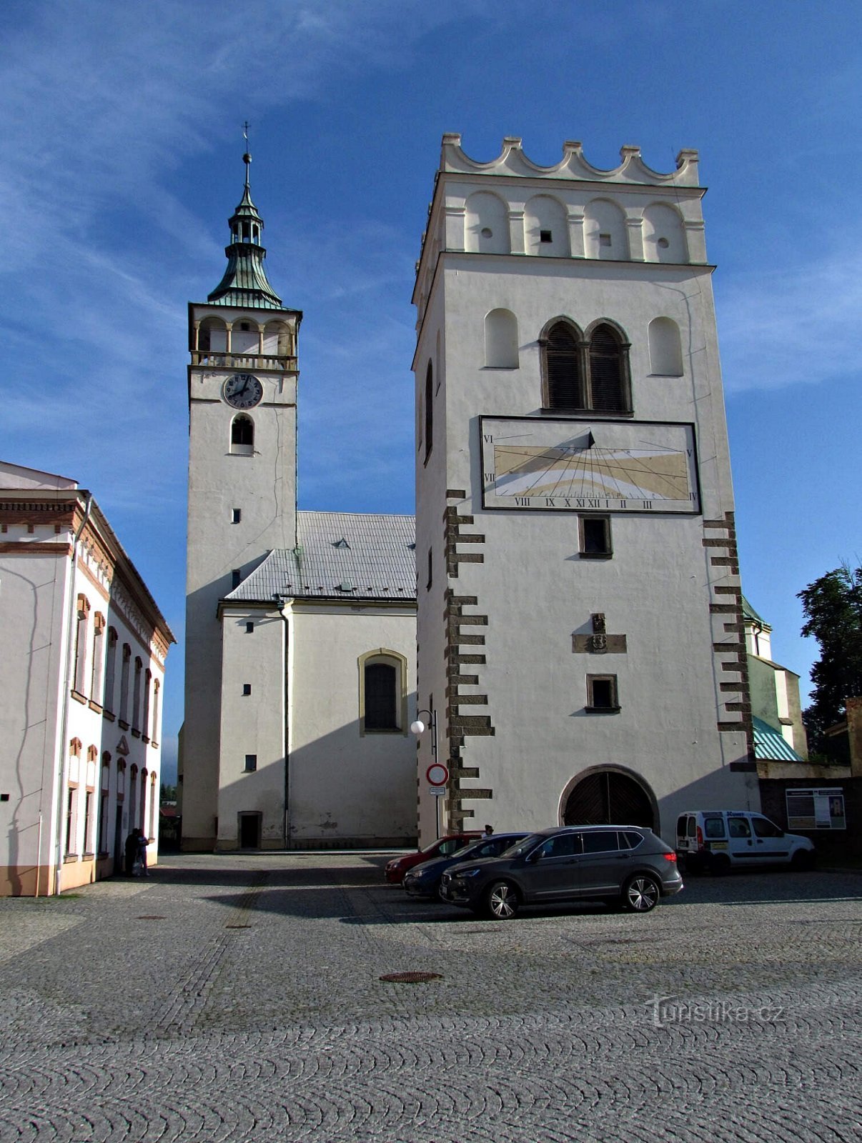 Reis naar Hefštýn - 1. Korte wandeling door Lipník