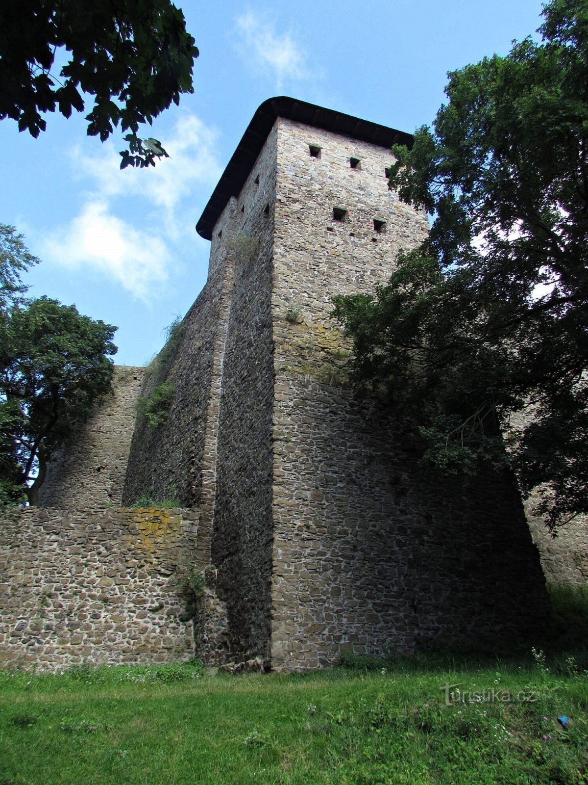 Strada per Helfštýn - 2. Al castello