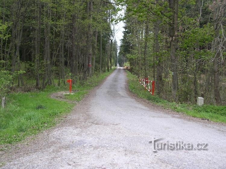 Estrada para Roštejn