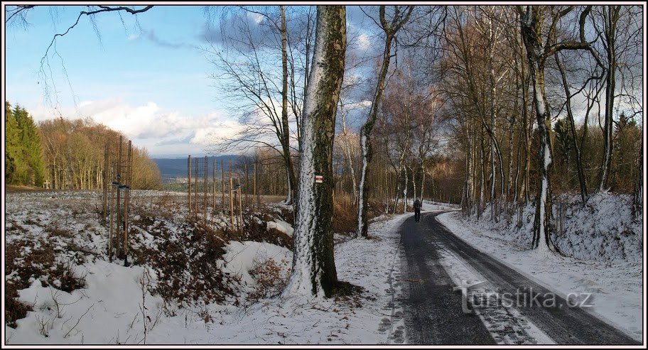 Strada per Tabor