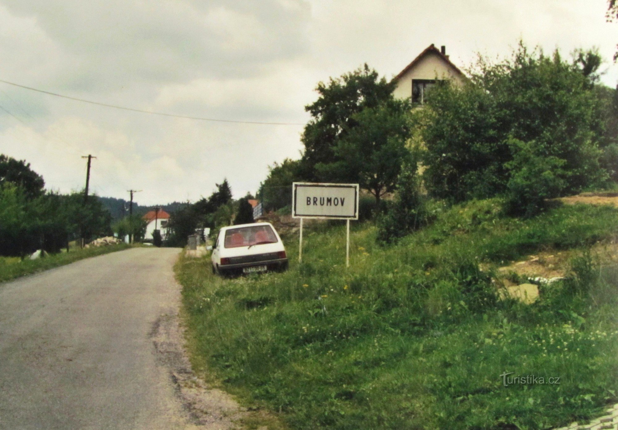 Resa till höglandet - 3. Från Lysice till Brumov, Osik, Synalova och till Sýkoř - retro 2001