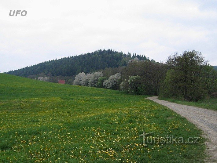 cesta na zř.Zátor