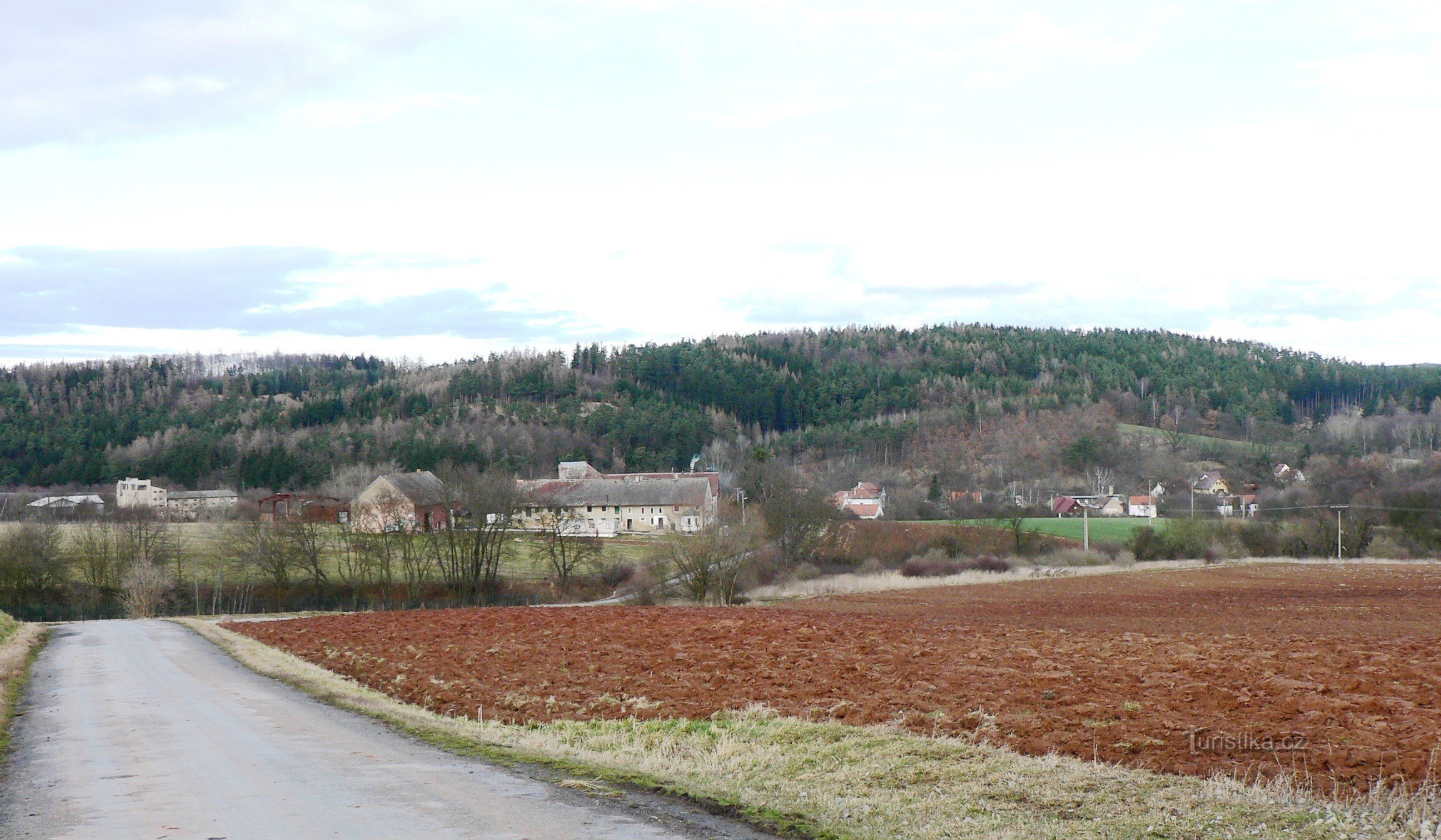 el camino desde Děkov