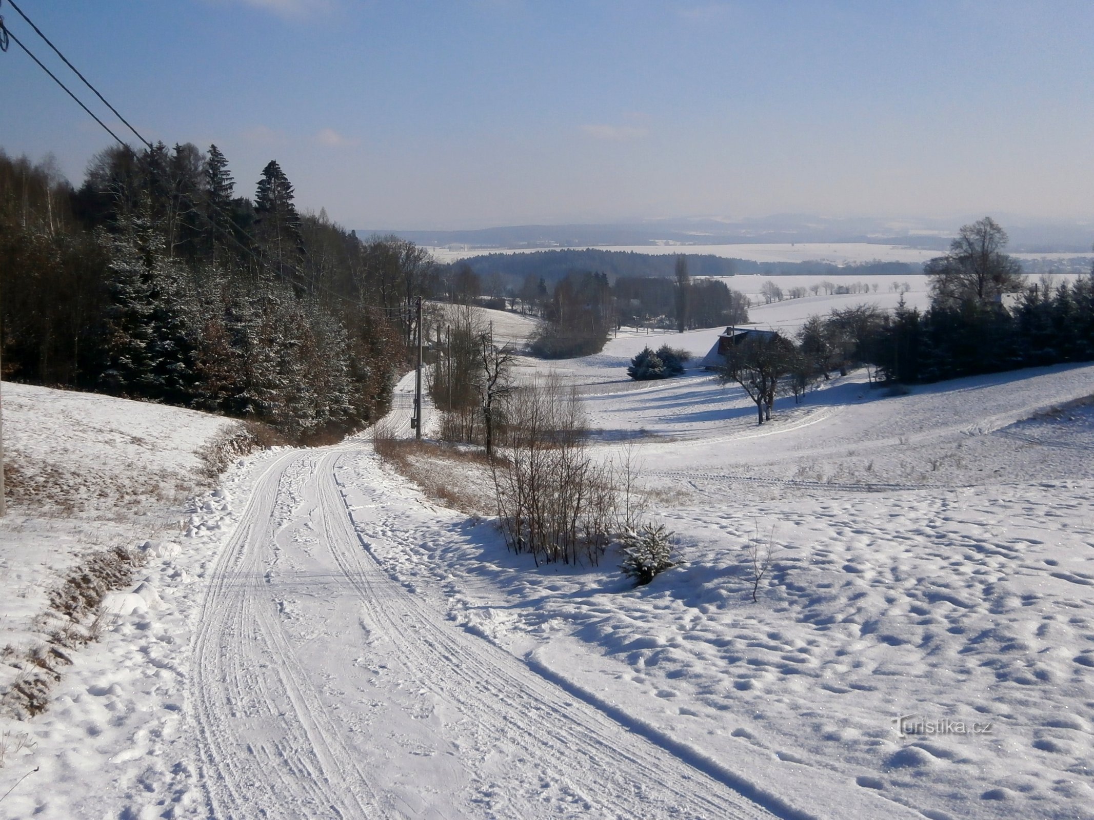 Carretera desde Mečov (Končina)