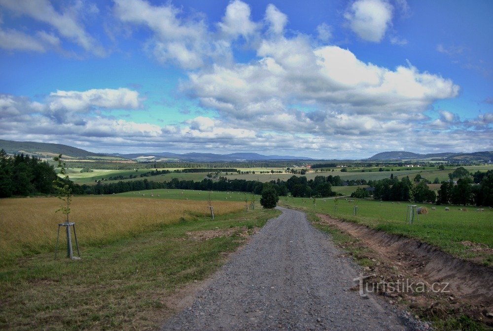 viaggio da Šanov a Křížová hora