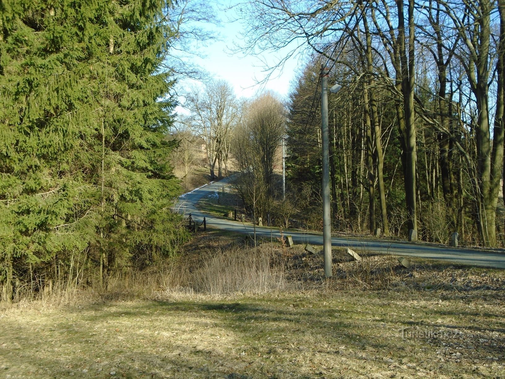 Estrada de Slatina nad Úpou a Boušín (21.3.2018 de março de XNUMX)