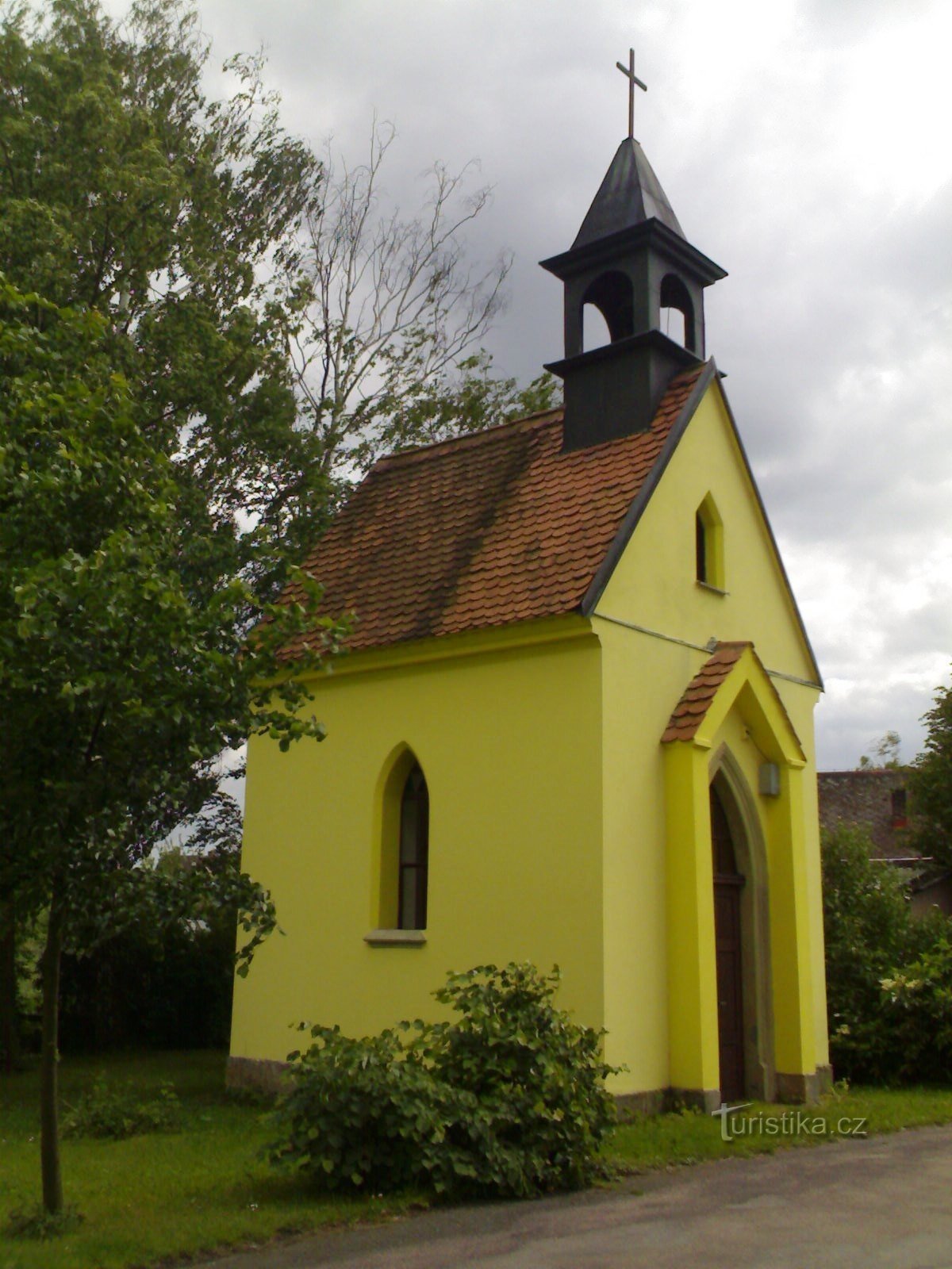 Čestice - chapel of Anděl Strážný