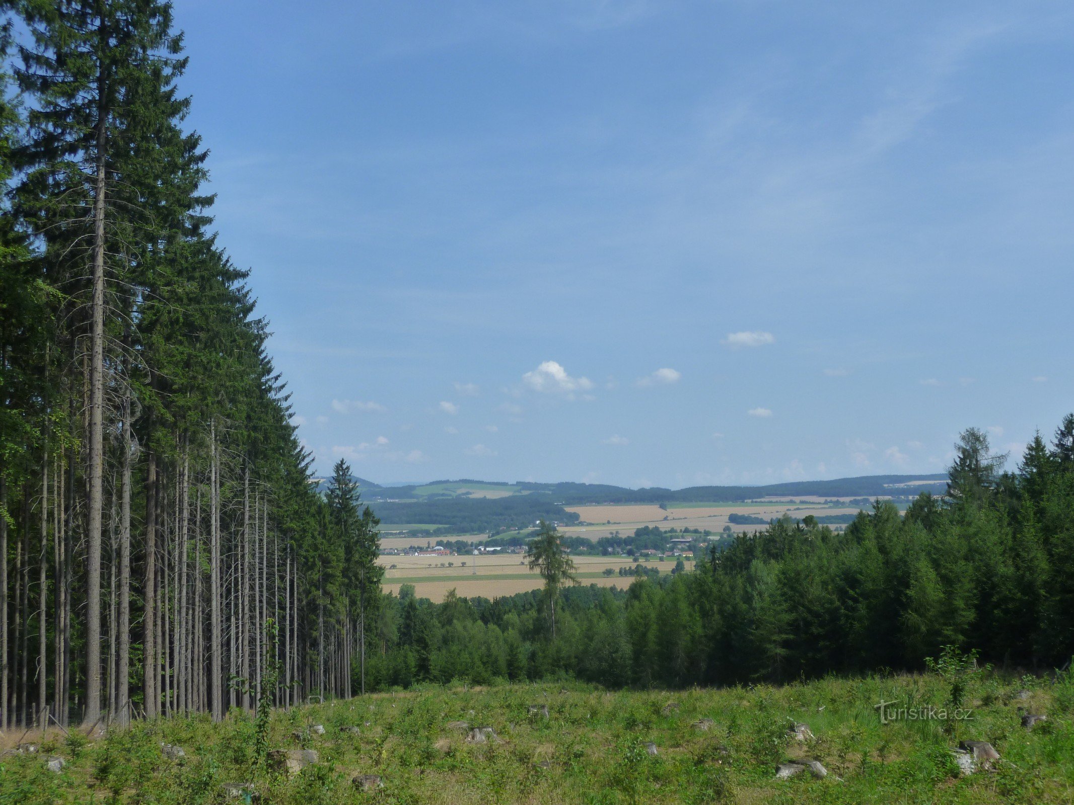 по дорозі в Горжіце