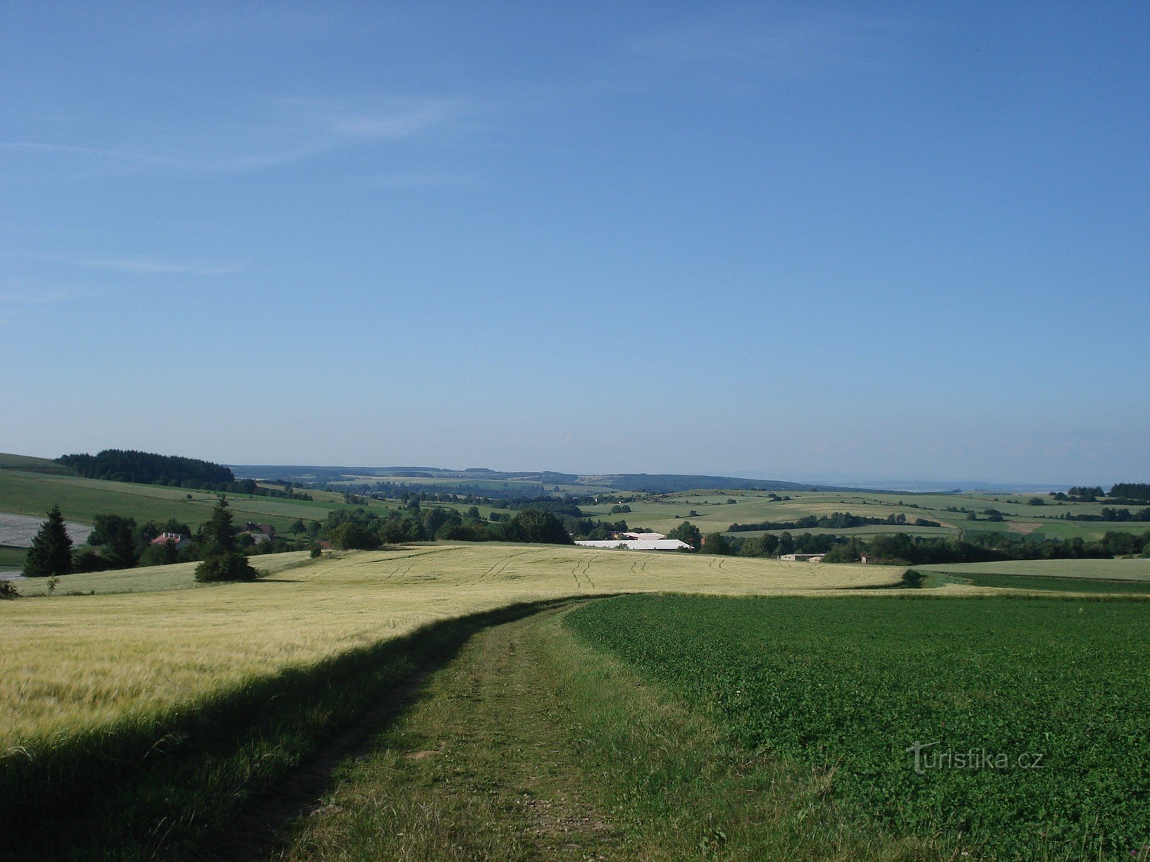 a kilátó felé vezető úton