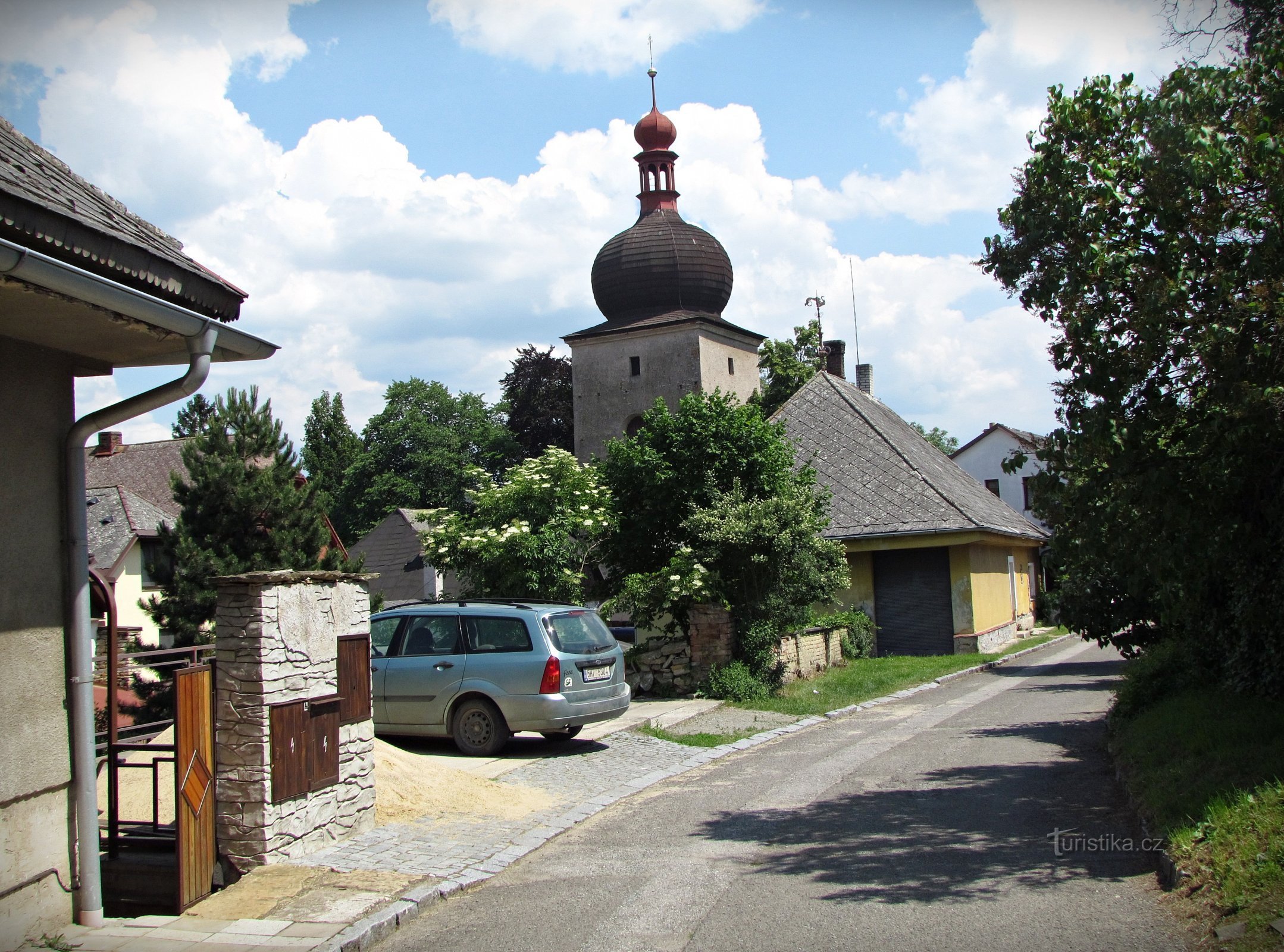 auf dem Weg zum Glockenturm