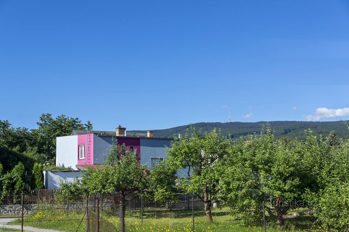 Cestou míjíme Kleť