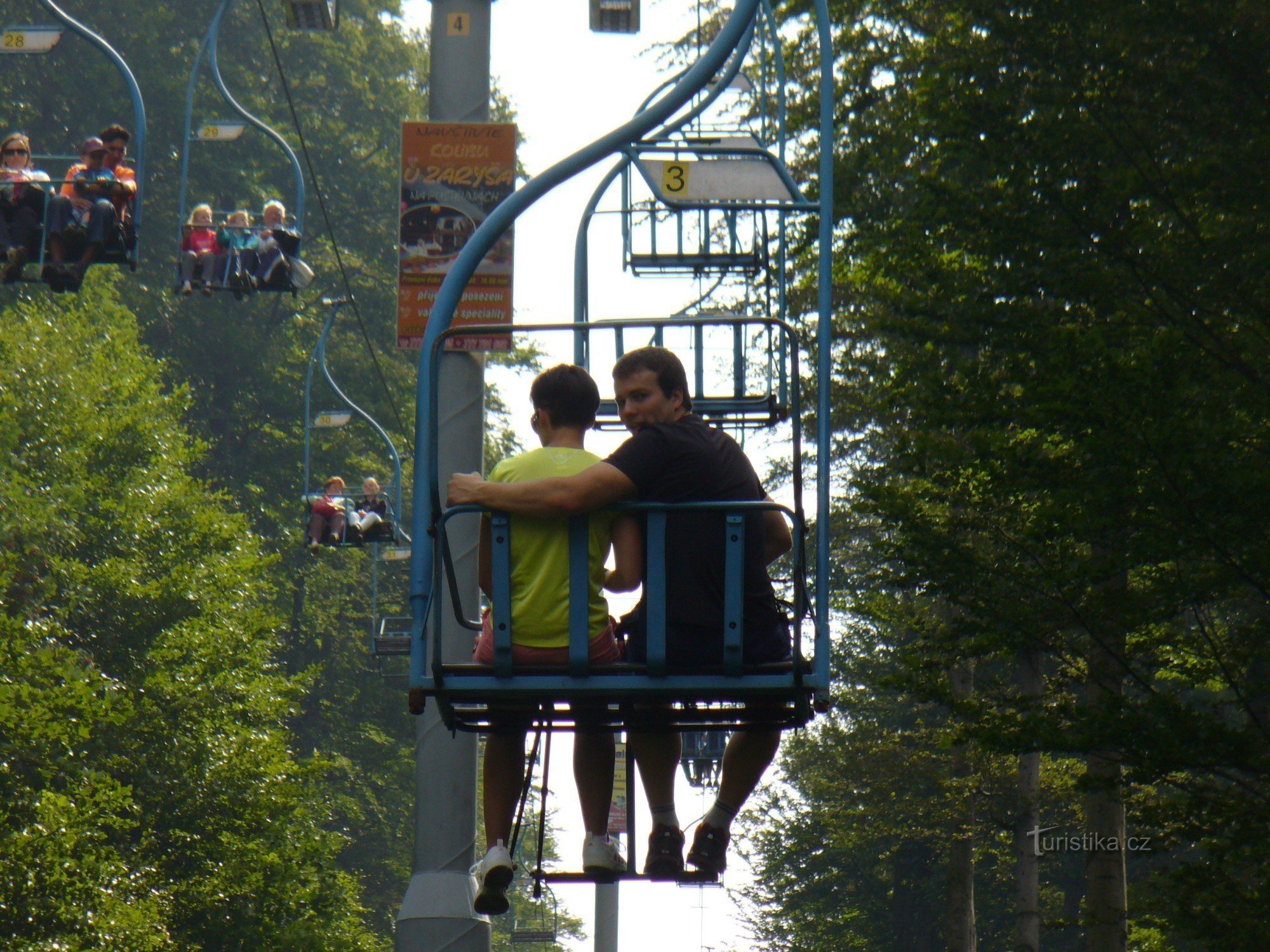 Auf dem Weg nach Pustevny