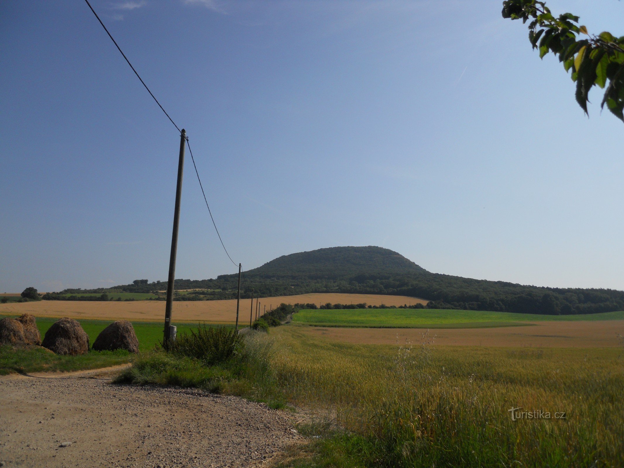 Sulla strada per Říp