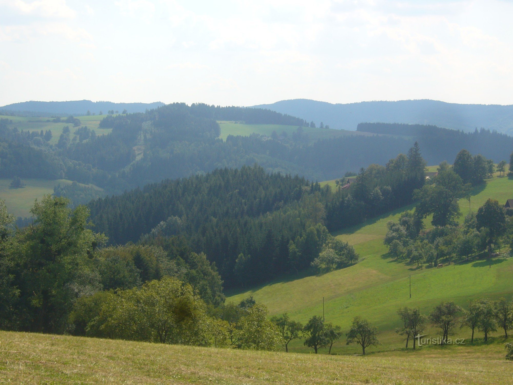 sulla strada per Velká Lhota