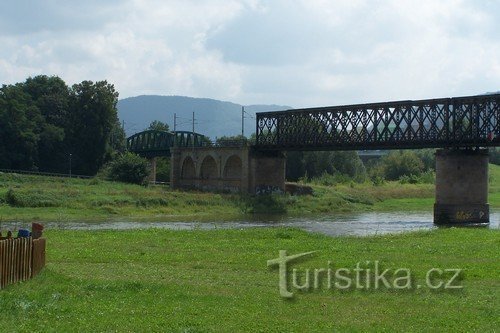 En el camino desde el museo - puente ferroviario