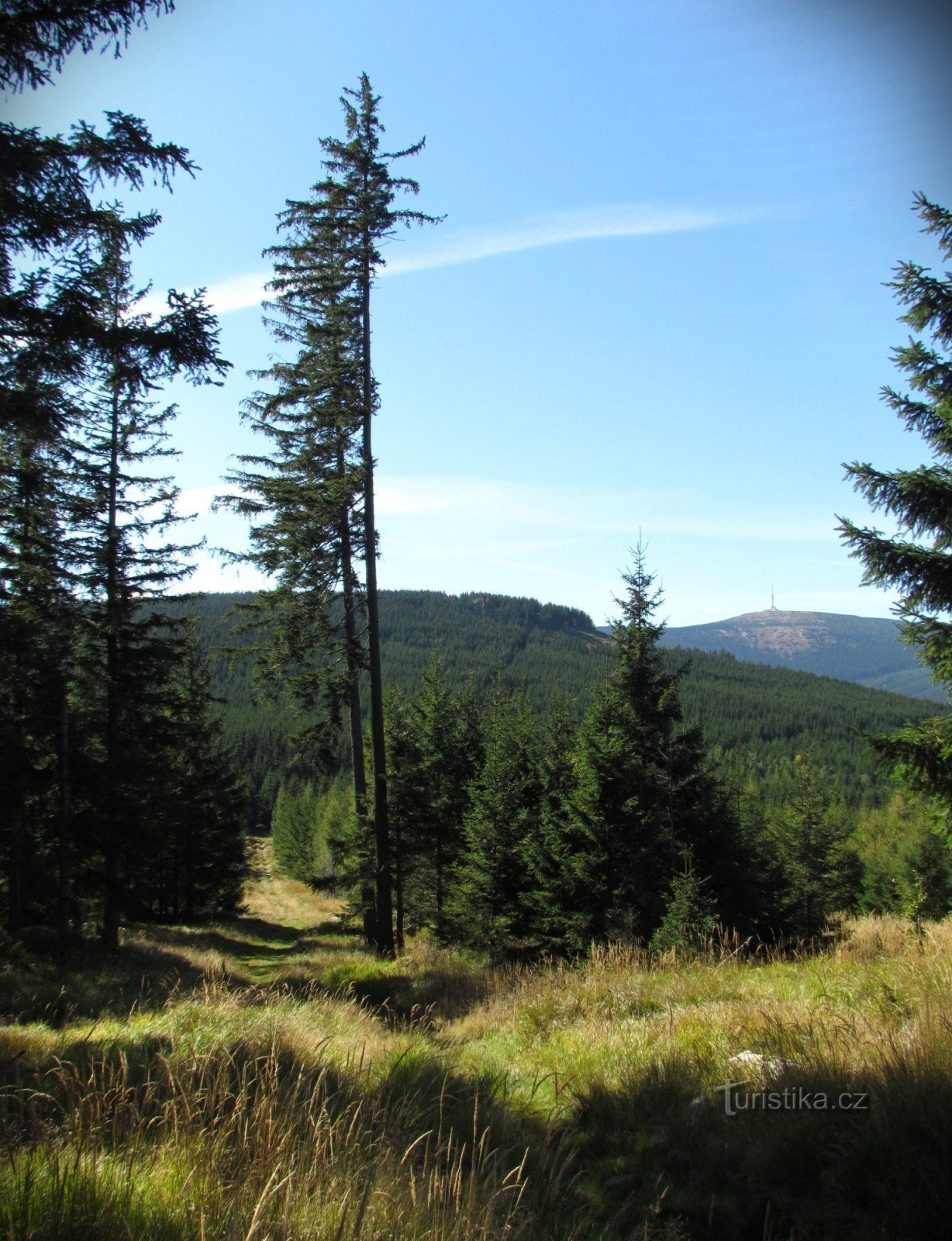 auf dem Weg von Sedlovka zum Gipfel