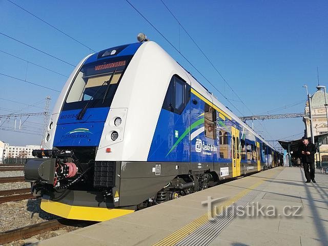 Voyager en train avec un billet Flexi, source : Fotoarchiv ČD.cz