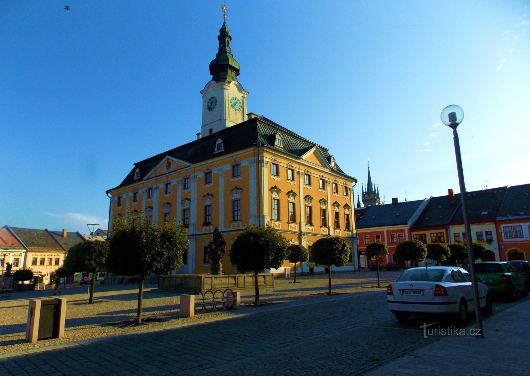 Vägar i höglandet - staden Polička