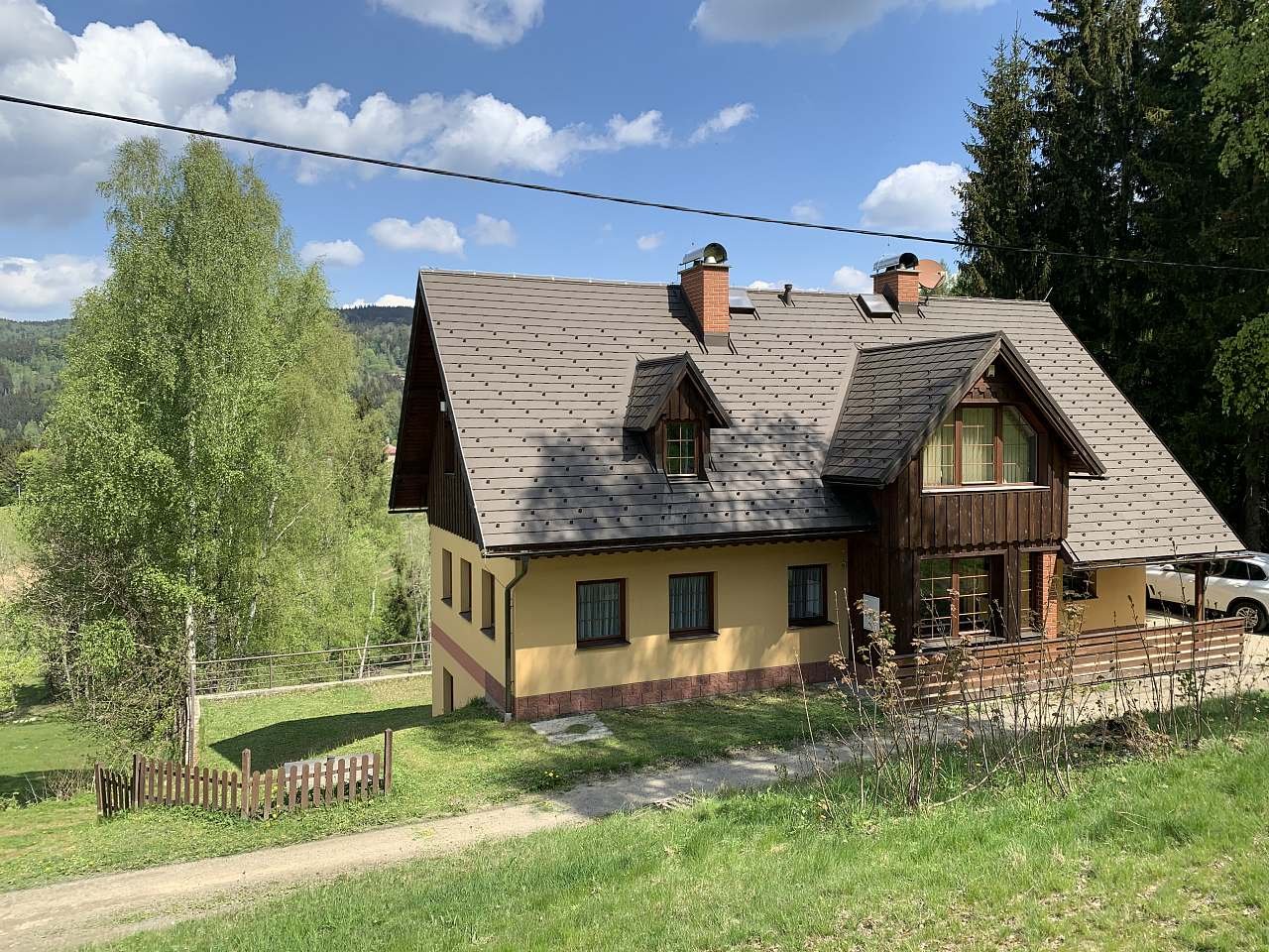 Nhà gỗ ở Tanvaldský Špičák