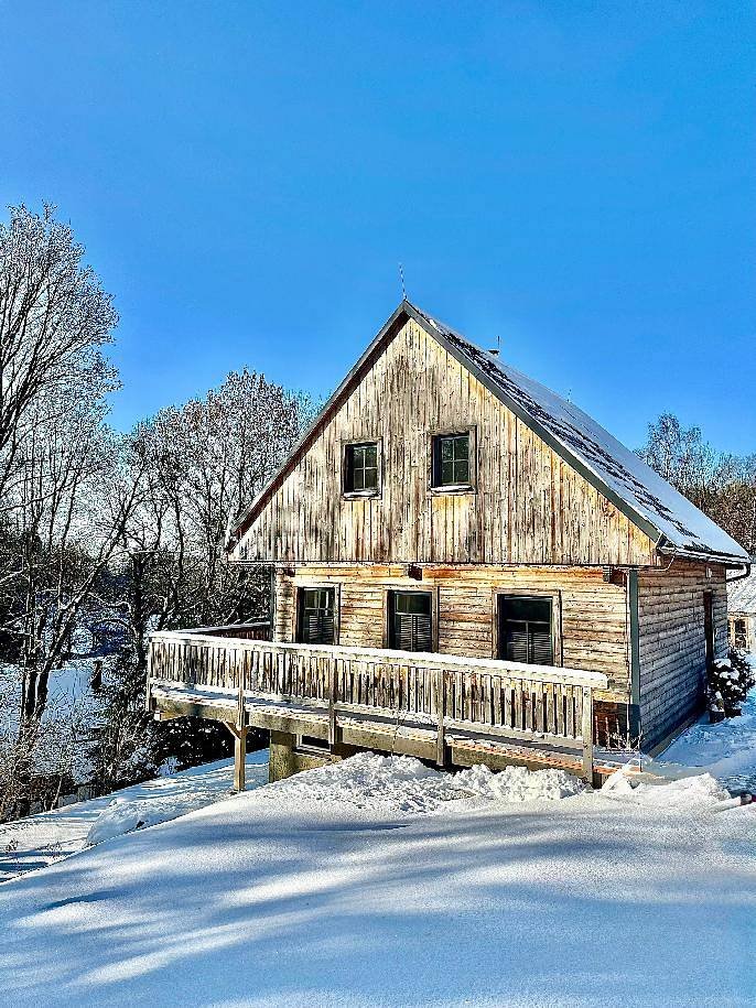 Chalet Olešnice v zimě