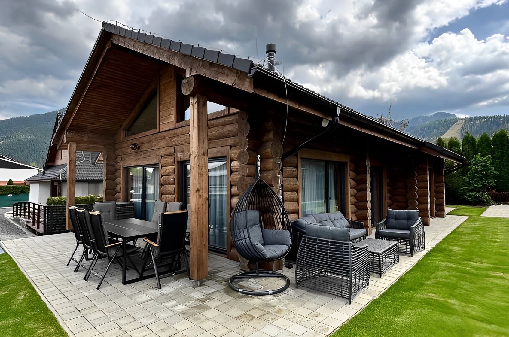 Chalet Trixy s vířivkou a saunou
