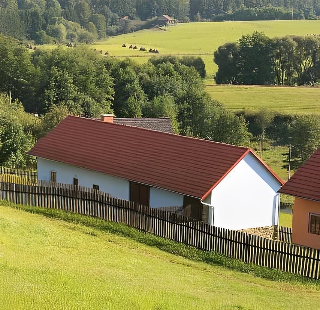 Chaloupka Slapy pohled a výhled
