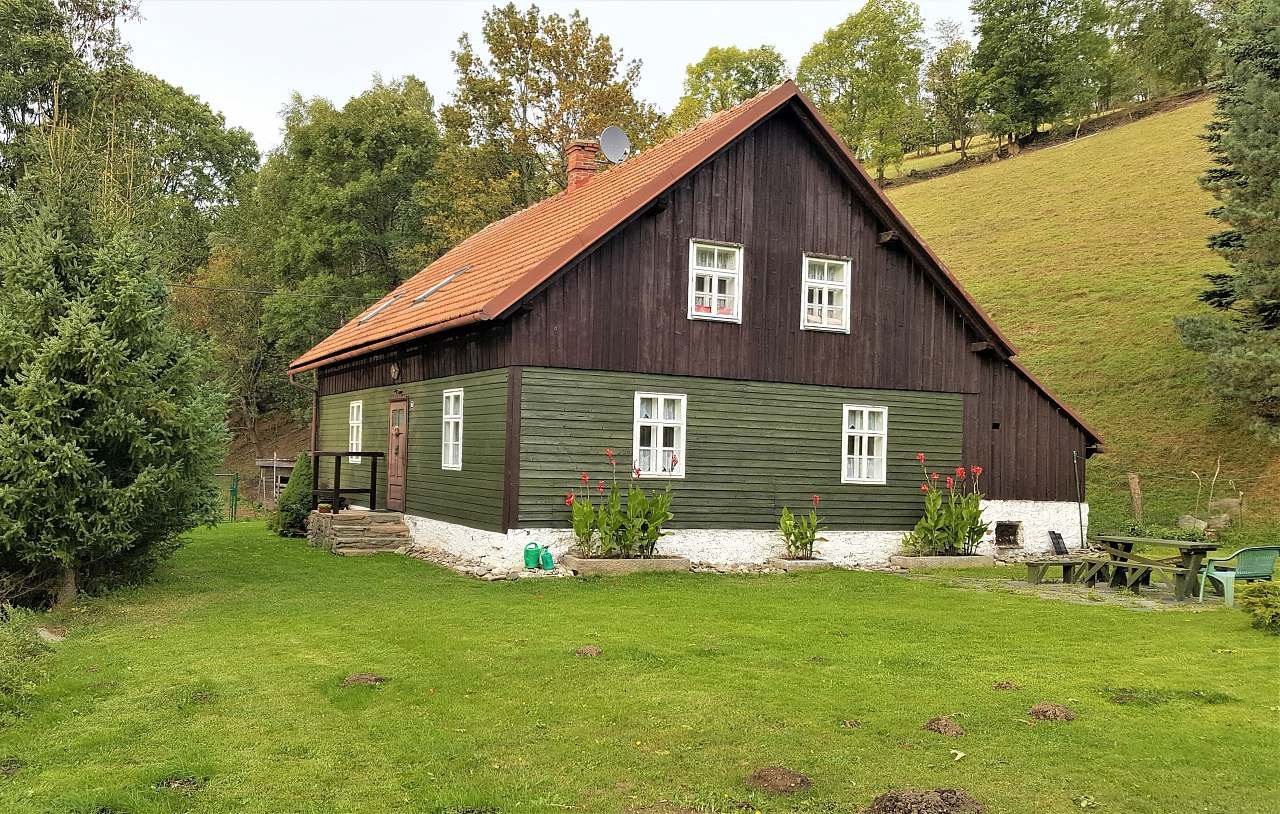 Sommerhus bag åen