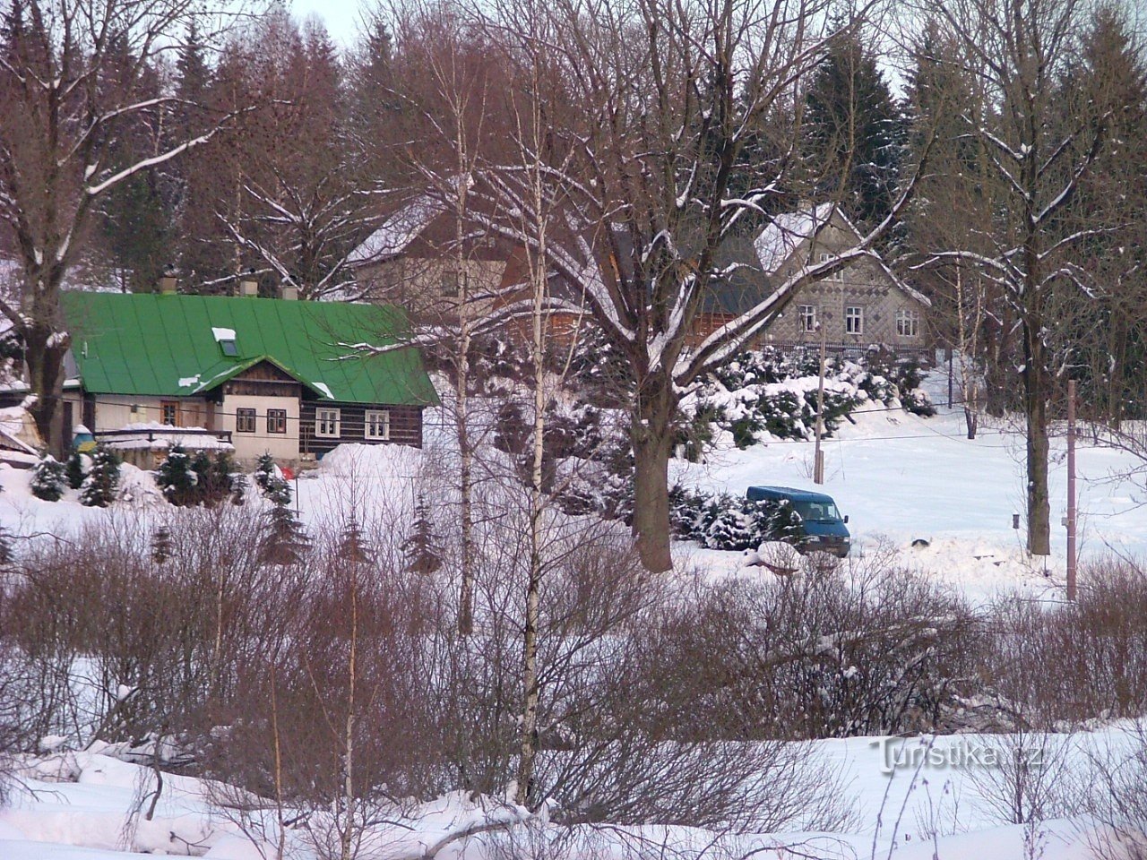 Cottages on Mariánská Hora