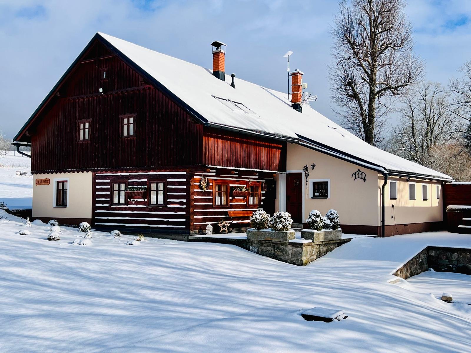 Chalupa Chřiby exteriér
