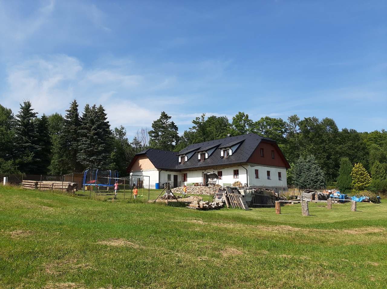 Chalet à quatre feuilles