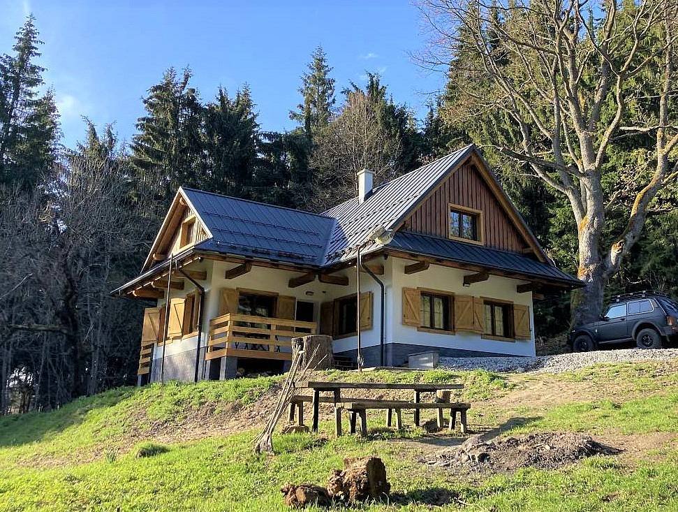 Hütte am Weißen Kreuz von Stará Hamra