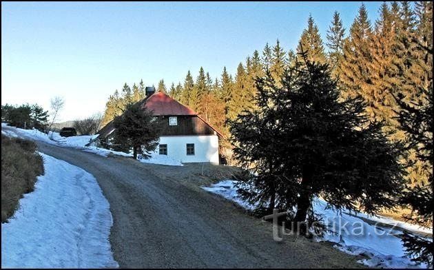 casa de campo em Kochánov