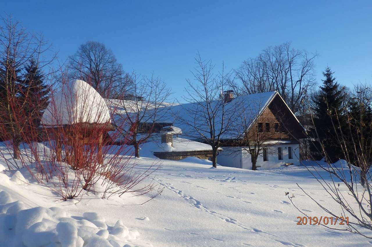 Chalet Na Návrší vào mùa đông