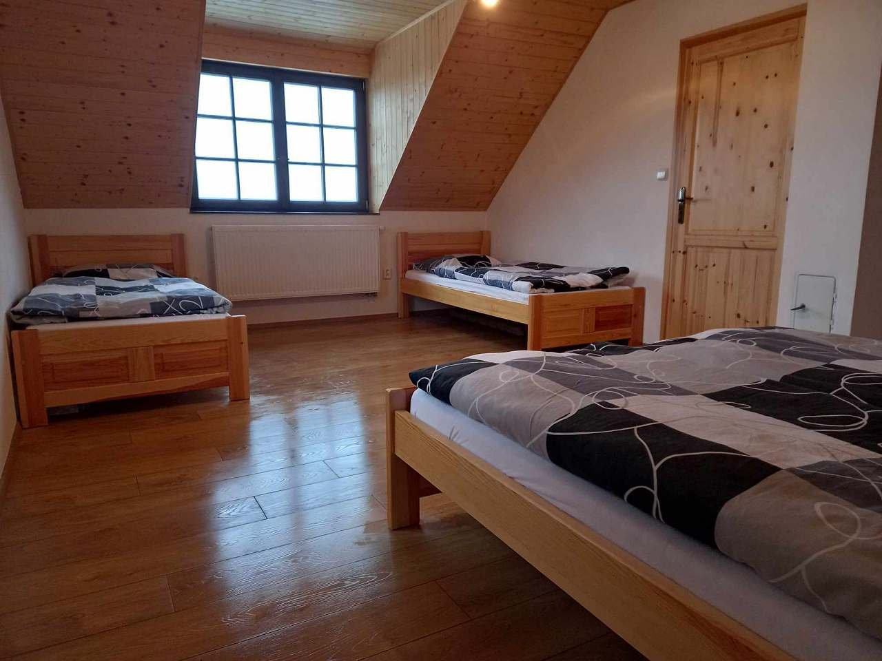 Cottage at Vyhlídka for rent Semily - Příkrý - Larger bedroom