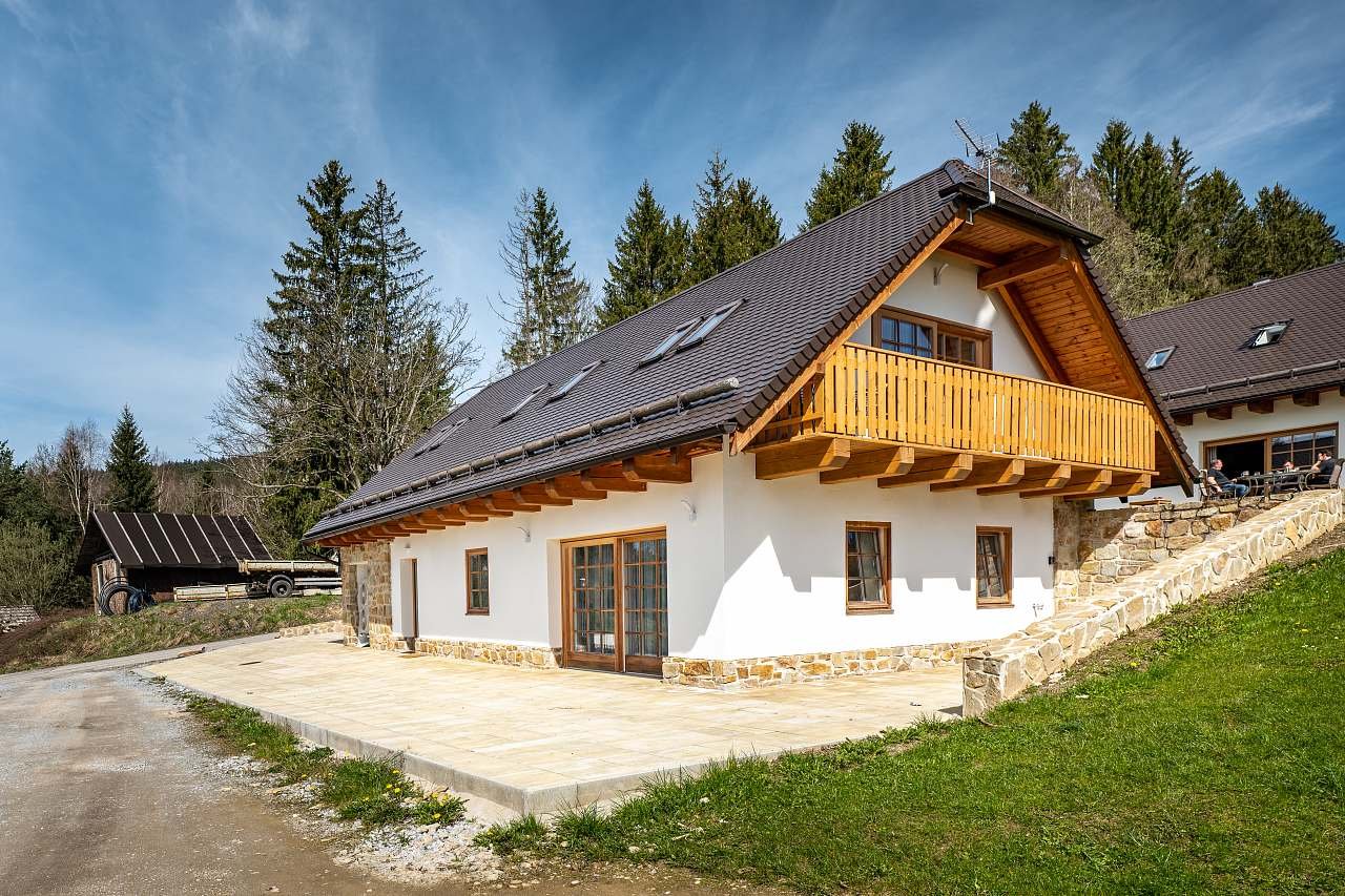 Ferienhaus ODDECH ​​​​Unterkunft Slupečná Lipno nad Vltavou