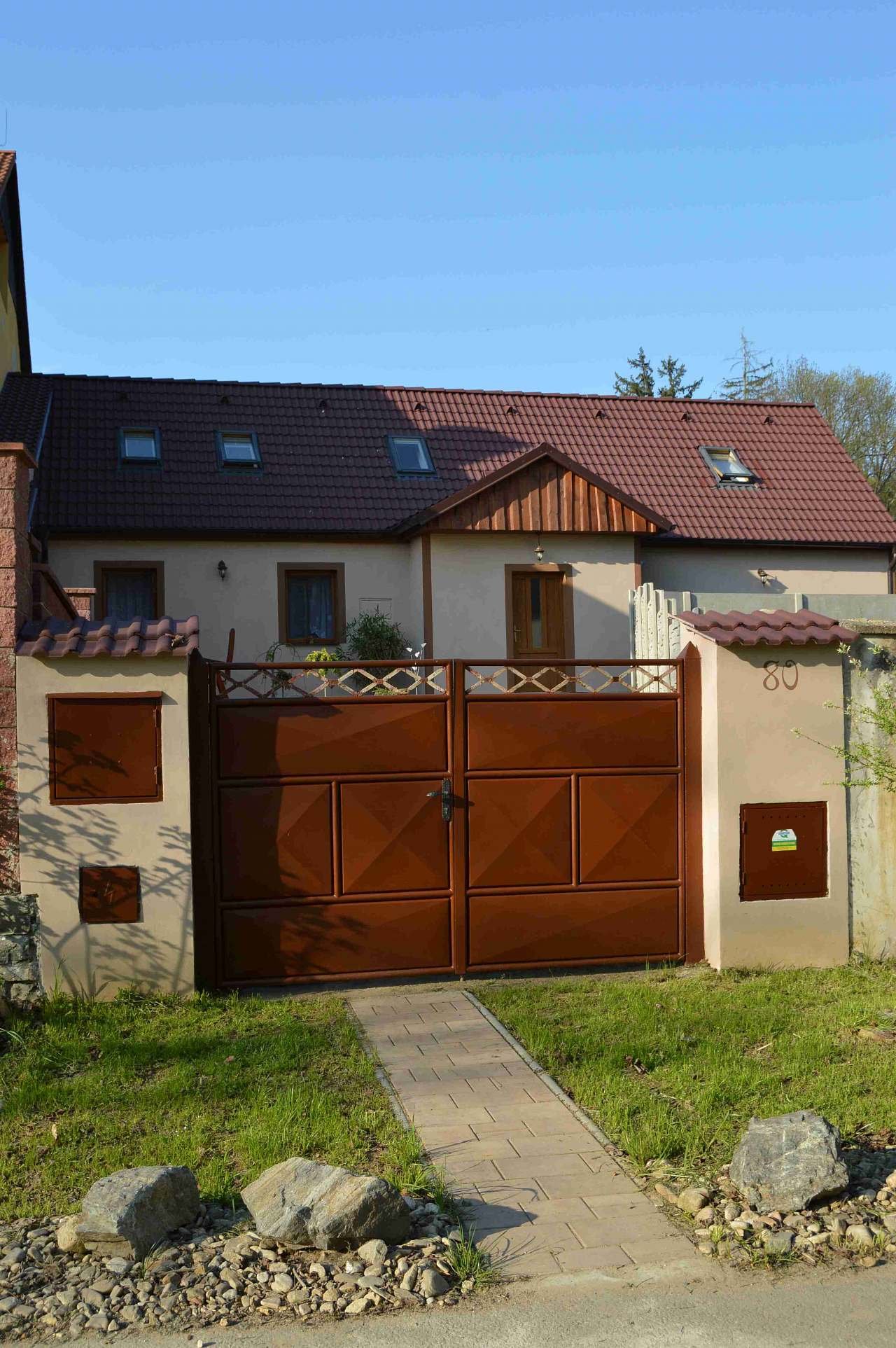 Chalet en pain d'épice