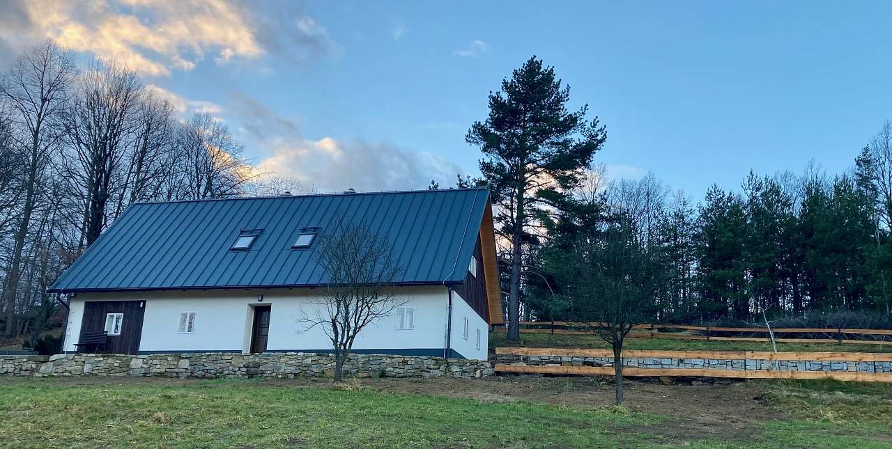 Un cottage sous le château de Rychleby