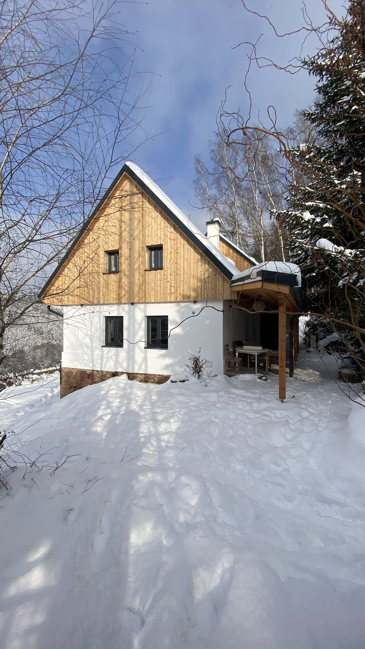 Chalupa pod nebem - zima