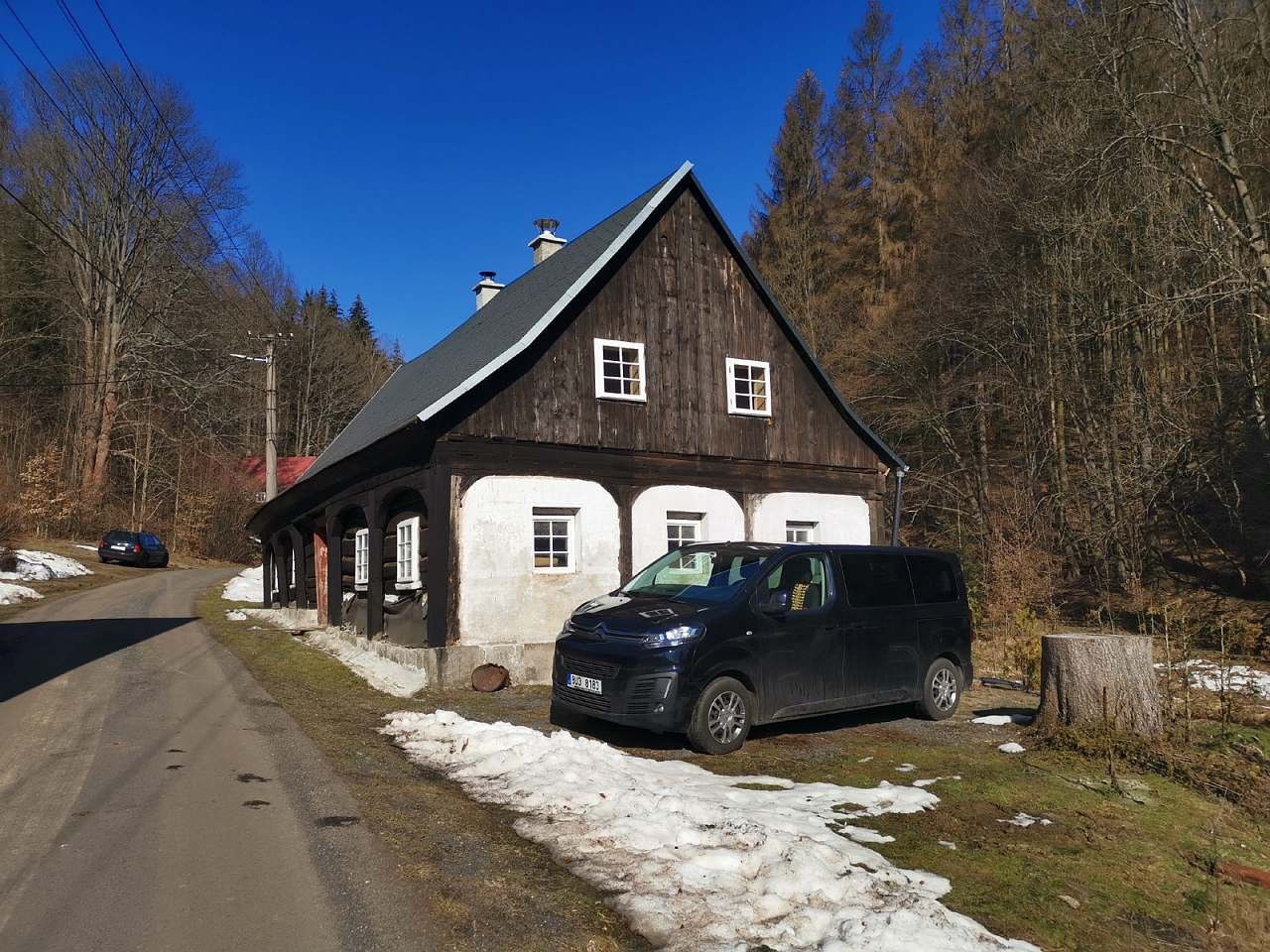 Cottage onder Sněžná Dlouhý Důl te huur