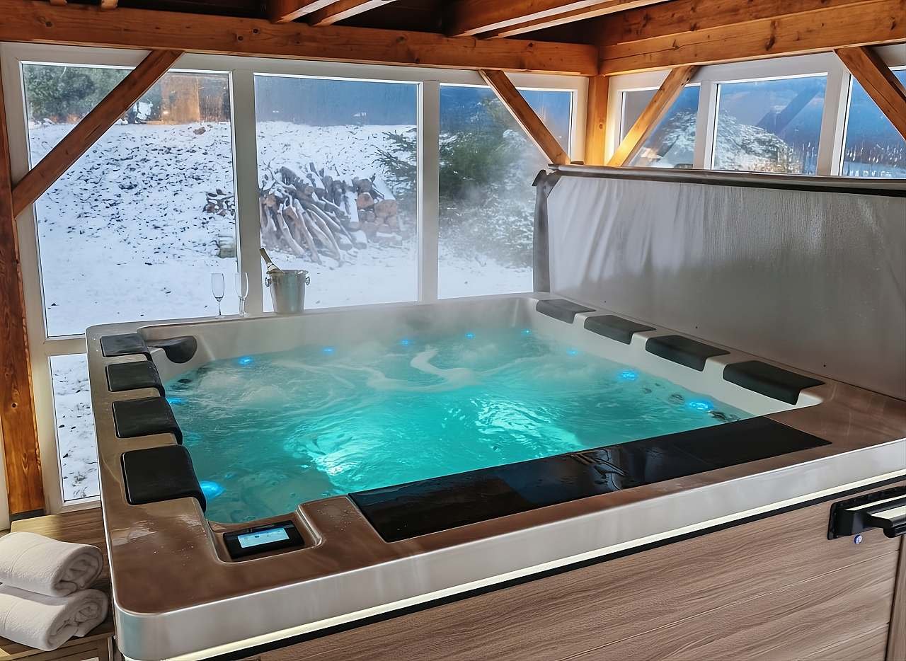 Chalupa Širůček - vířivka pro 8 osob