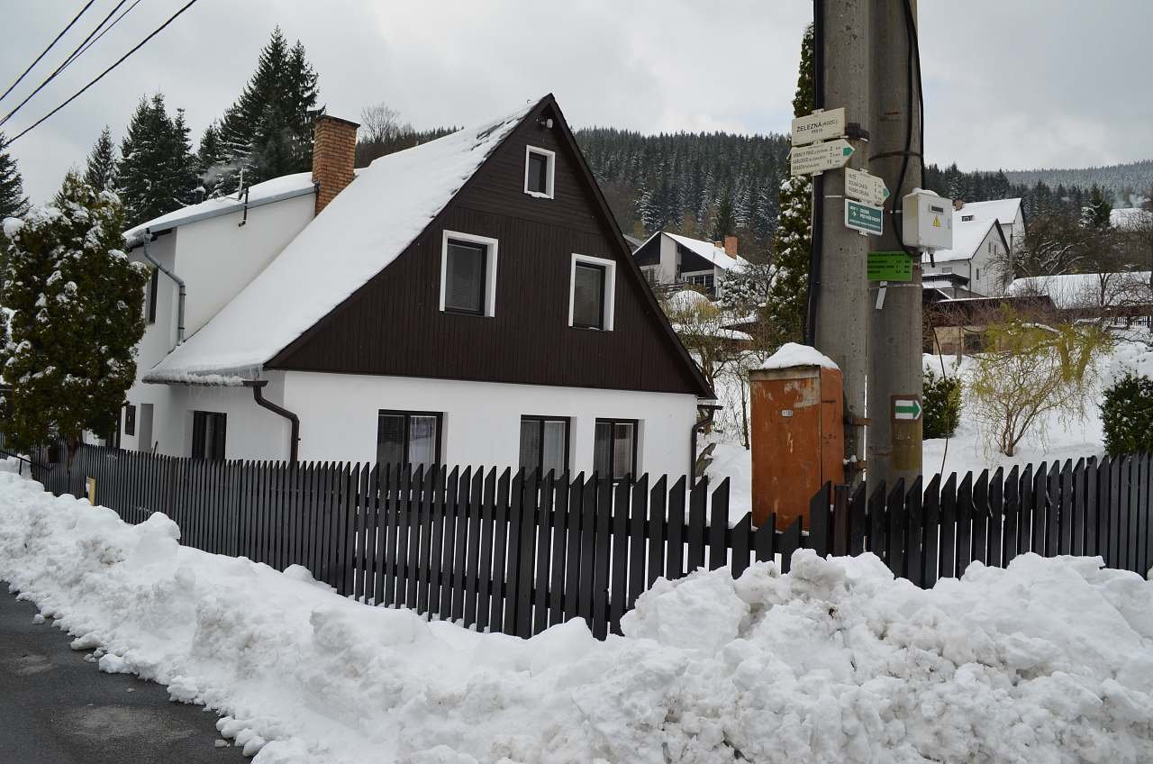 Ferienhaus in der Nähe von Hrušké pod Pradědem - Winter