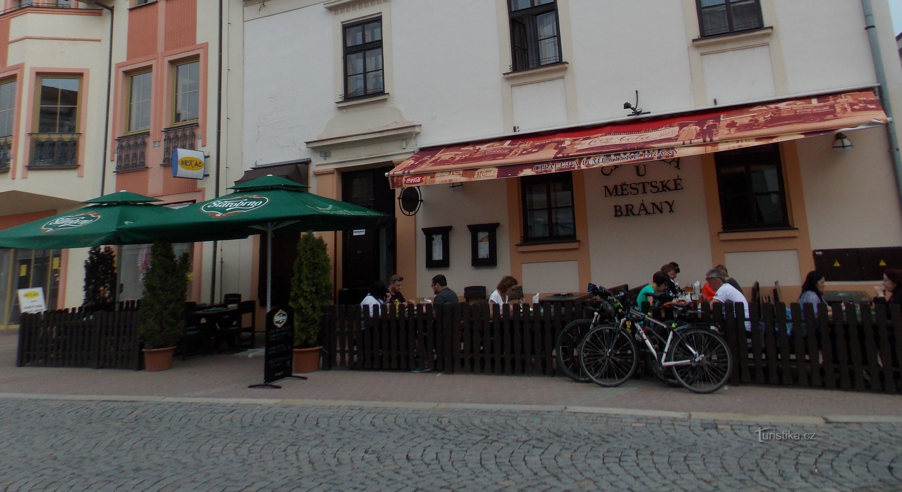 Casa de campo en la puerta de la ciudad en Vyškov